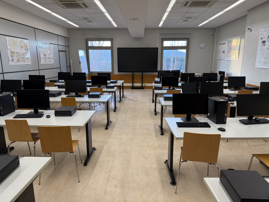 Aula del Máster TIG